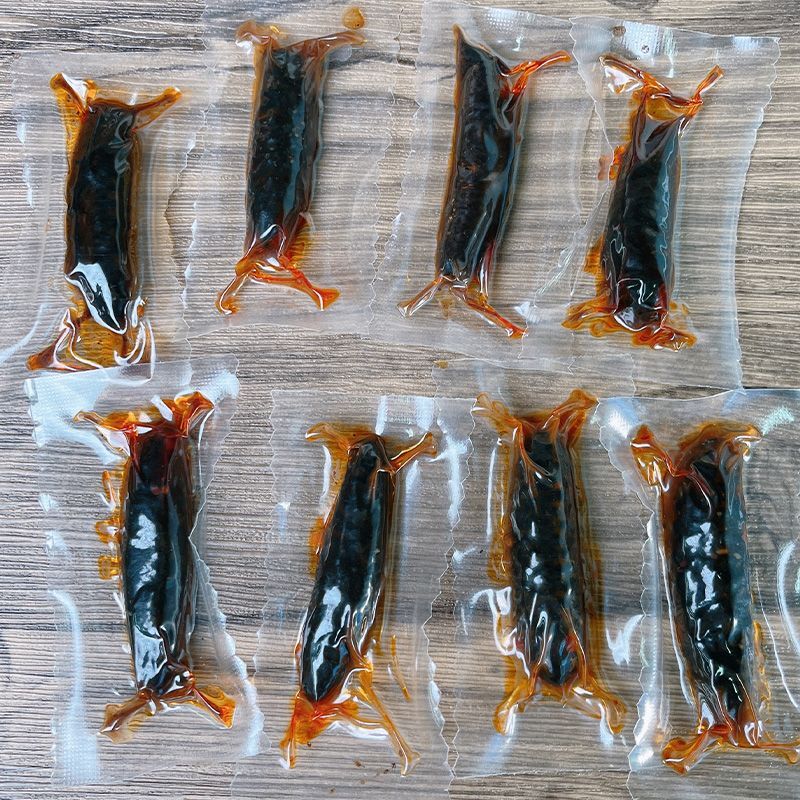 100g Vacuum Sealed Instant Sea Cucumber High Protein Low Fat Snack