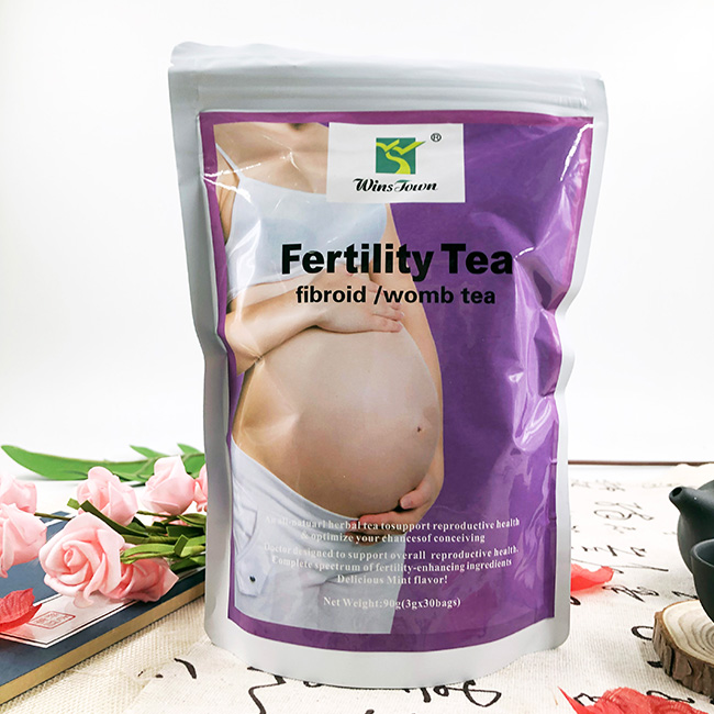 Weibliche Fruchtbarkeit Fibroid Tee Kräuter Teebeutel Gebärmutter Detox Tee