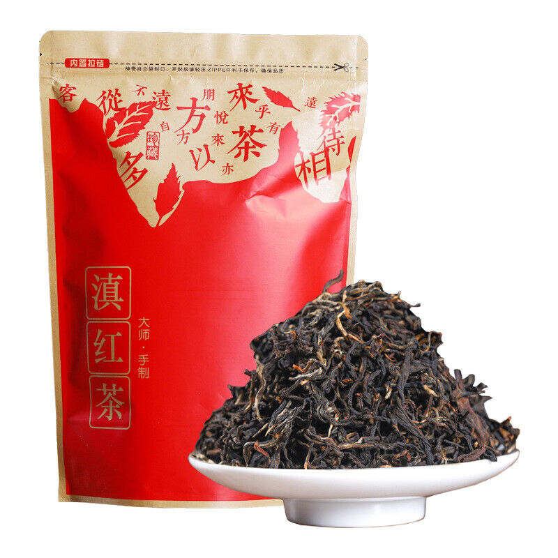 250g Menghai early spring honey fragrance Dian Hong tea leaves bagged black tea Main image