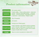 Slimming Green Coffee Diet 10gx18 Instant Weight Loss Herbal