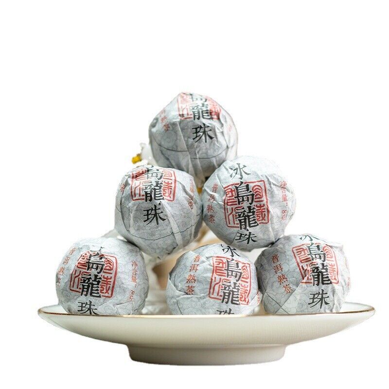 8g/pastille Icelandic Dragon Pearl Pu-erh Ripe Tea Small Tuocha Dragon Pearl Main image