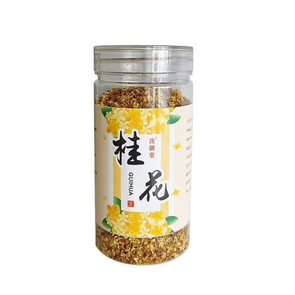 Guilin Osmanthus Dry Flowers 40g Jar Herbal Tea for Health and Relaxation