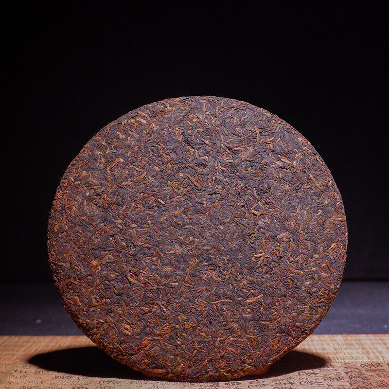 Puerh Tea Ripe Tea Yiwu 357g Natural Shu Pu Tea Cake Pu-erh Tea Pu'er Cake Secondary image