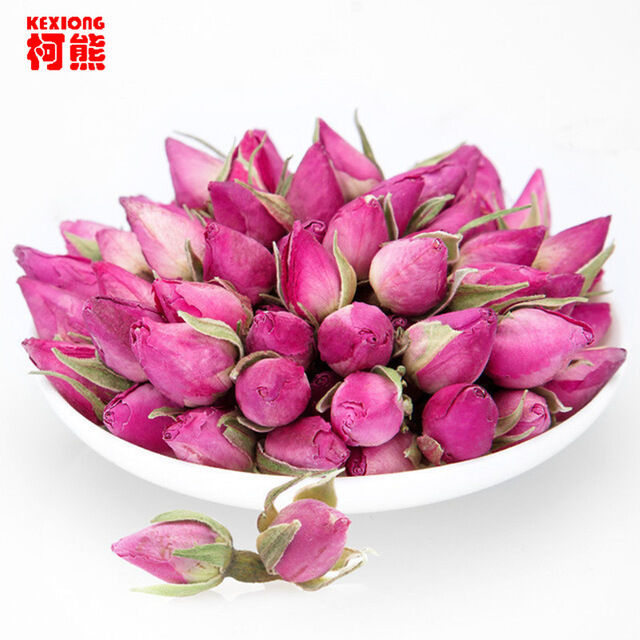 50g Flower Tea Herbal Tea Rose Bud Tea Fragrant Dried Rose China Health Care Tea Main image