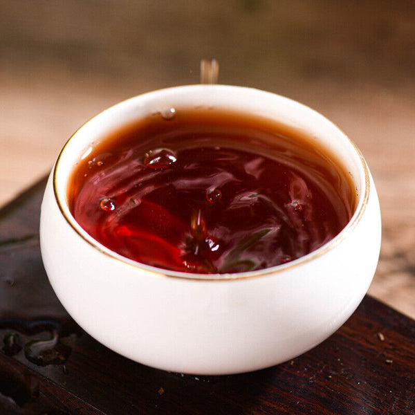 Yunnan Old Banzhang Ripe Pu-erh Tea Cake 357g