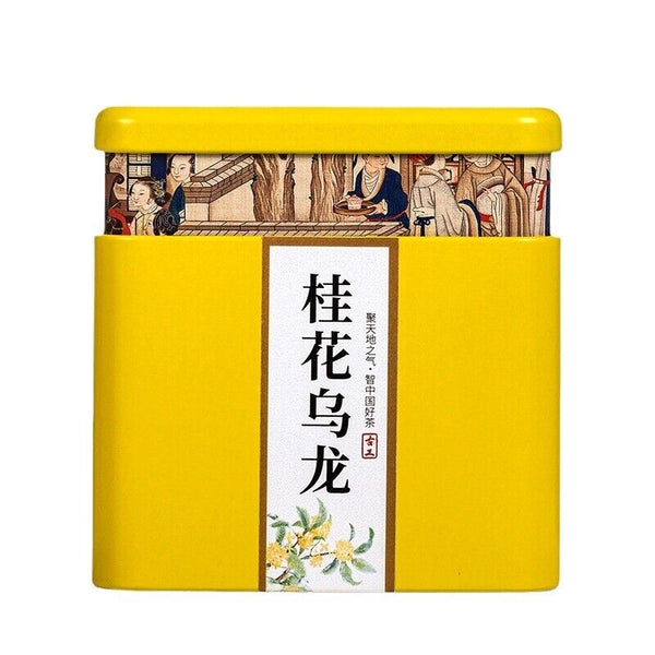 Jutianhe Fujian Osmanthus Oolong Tea Aromatic Oolong Tea Iron Canned 100g