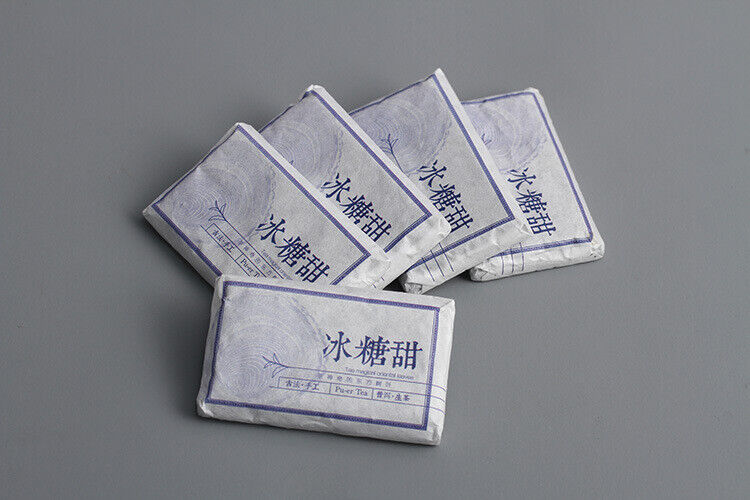 Yunnan Puerh Tea Iced Sugar Sweet Large Old Tree Puerh Raw Brick Spring Tea 45g