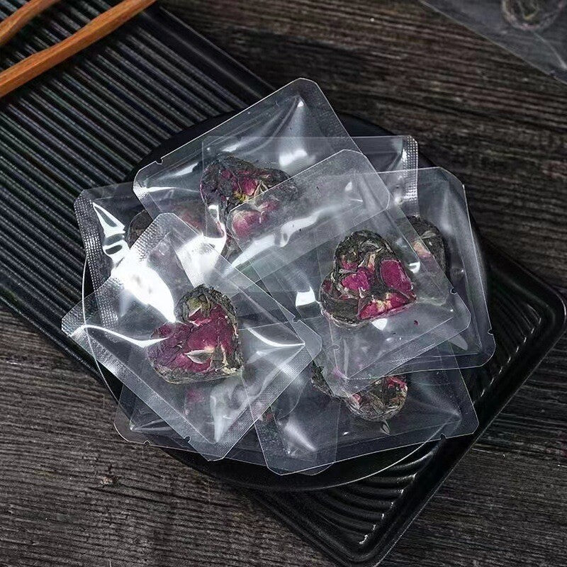 Beauty Heart Shape Rose Puerh Raw Tea chinese high quality puerh tea 500g Secondary image