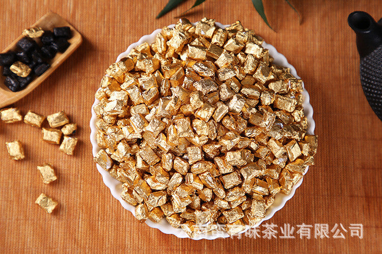 Longyin Pu'er Tea Paste Aged Pu'er Ripe Tea Instant Tea Square Tea Paste 500g