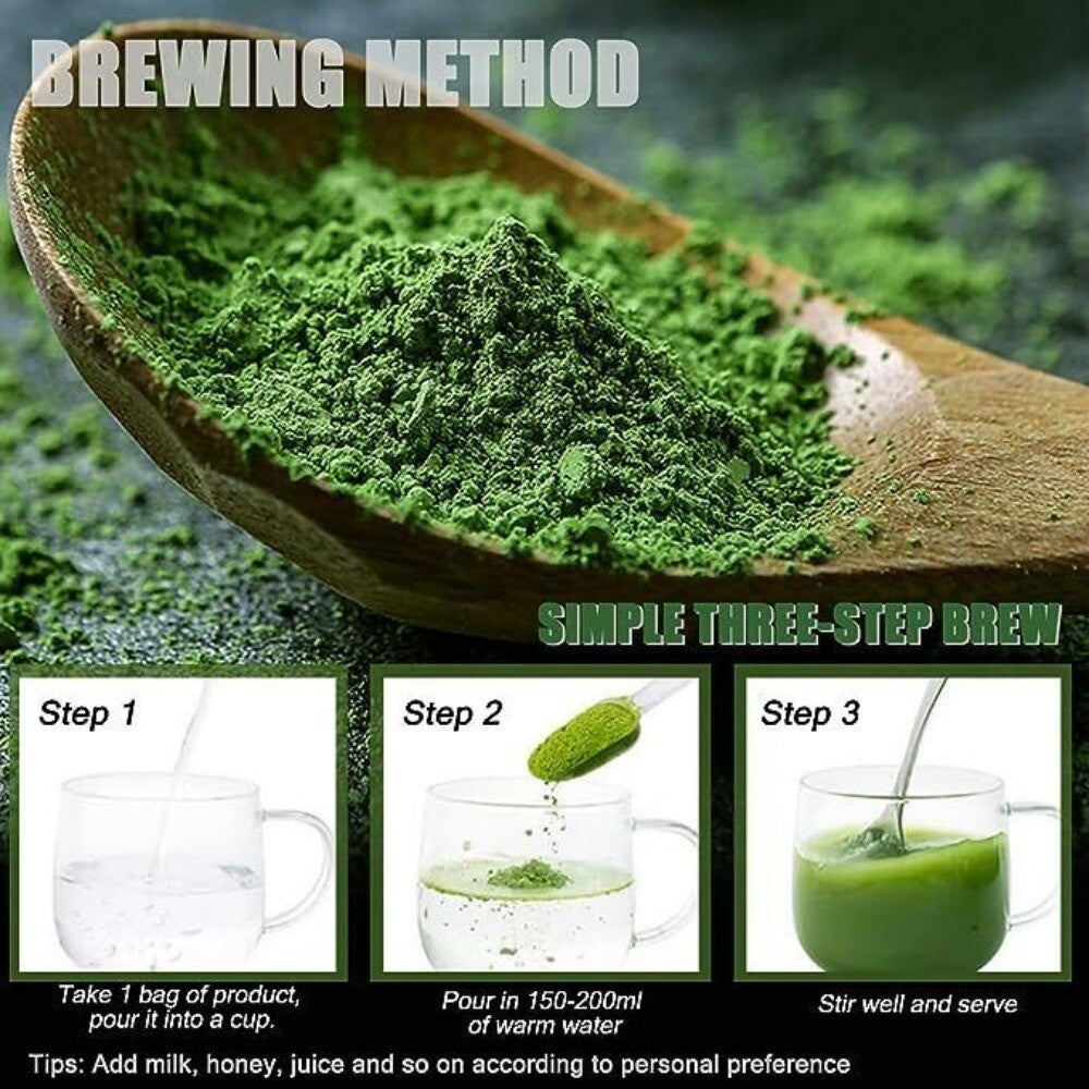 Barley Green Grass Powder Rich in Fiber No Additives Natural