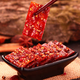 Pikantes getrocknetes Schweinefleisch 100g Pikante getrocknete Fleischsnacks