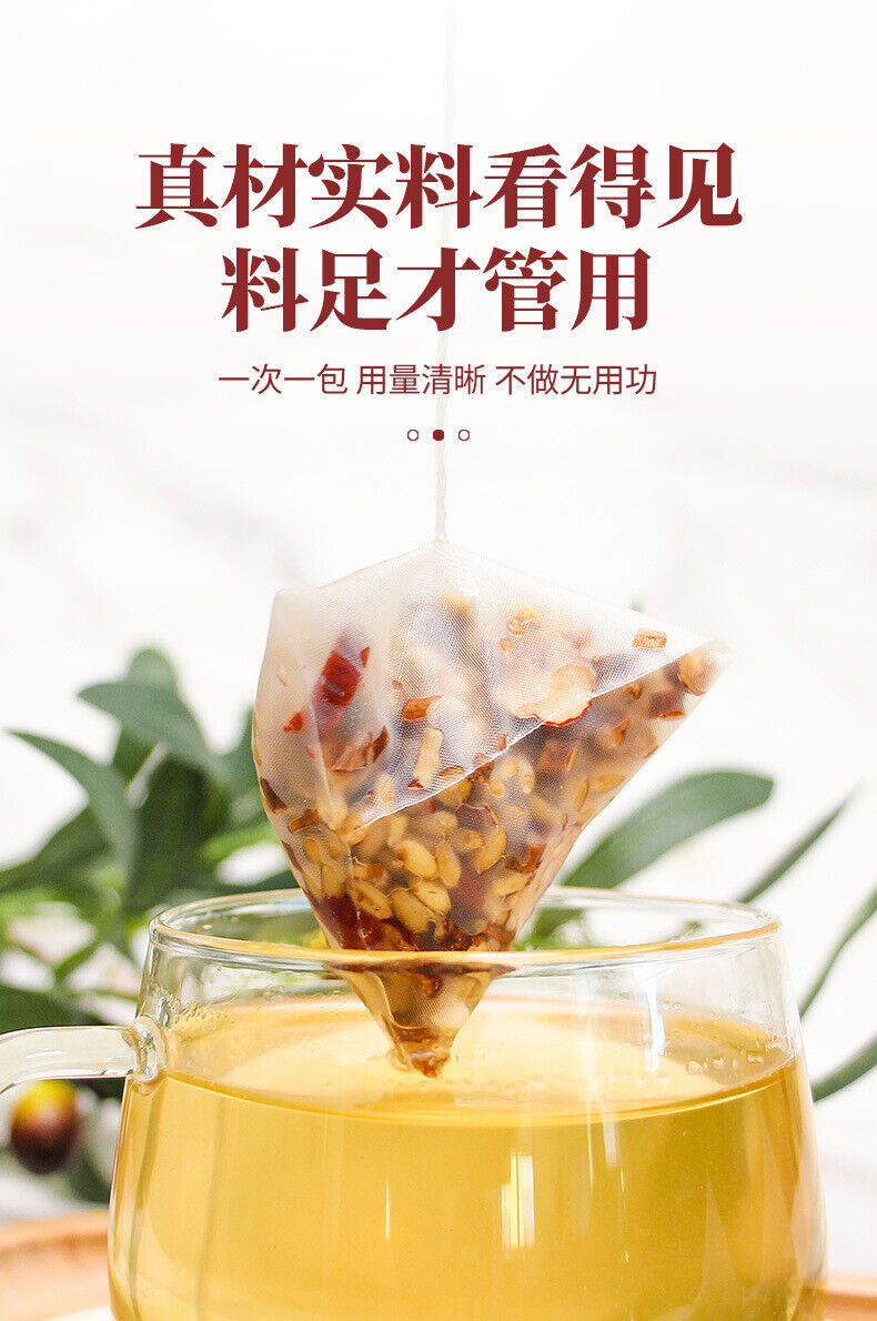 Glycyrrhiza, Wheat, and Jujube Tea 480g for Easy Brew with Licorice Triangular