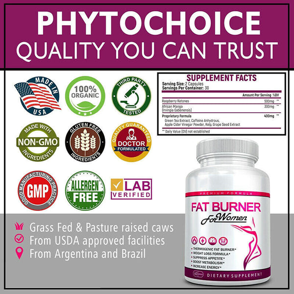 Best Diet Pills that Work Fast for Women-Natural Weight Loss Women Fat Burner