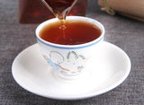 500g Aged Old Banzhang Ancient Tree Tea Leaves Yunnan Pu'er Ripe Tea Column