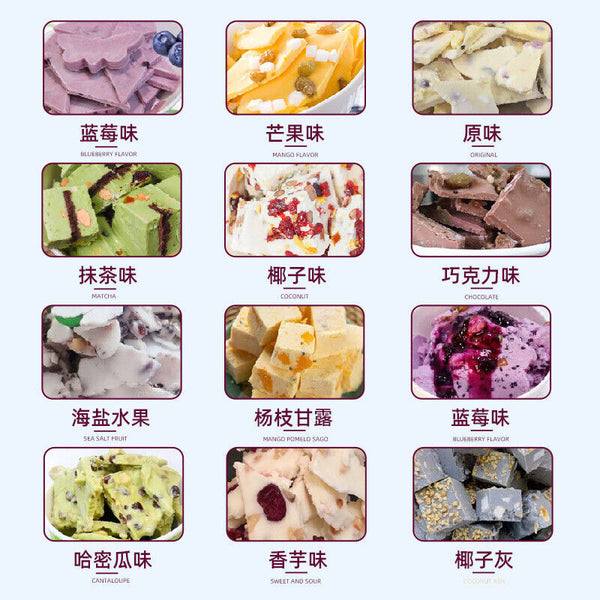 Thick Cut Fried Yogurt Powder for Ice Cream Rolls Smoothies Desserts