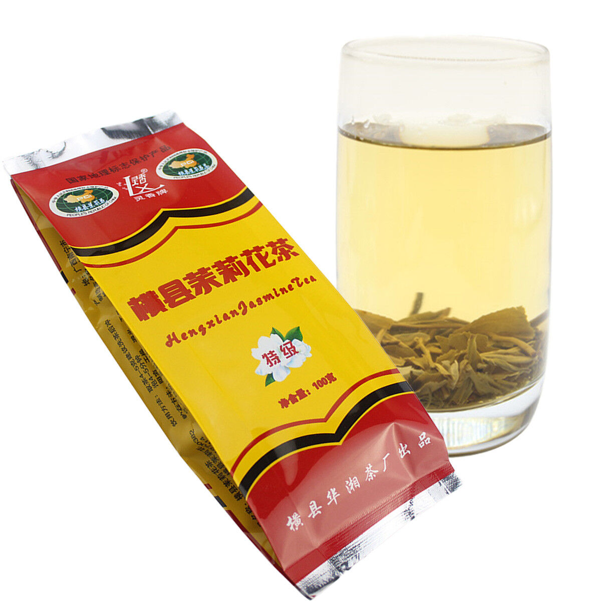 100g New Arrival Jasmine Tea Flower Tea China Health Care Scented Green Tea 茉莉花茶 Main image