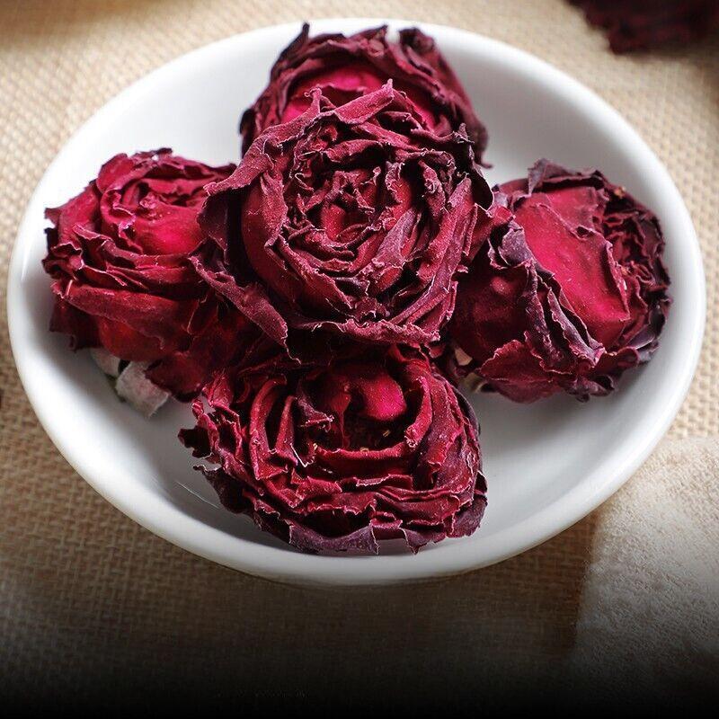 Genuine Premium Female Flower Tea Premium Ink Red Rose Corolla