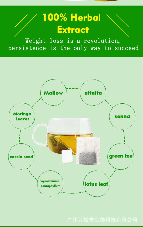 Slimming Tea Beauty and Detox Weight Loss Tea Herbal Tea 21 Tea Bag