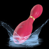 Suction vibrator clitoris nipple double-headed vibrating Masturbator for women