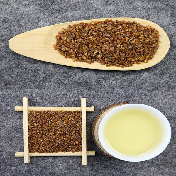 500g Fine Herbal Tea Black Tartary Buckwheat Tea Bitter Top Buckwheat Tea