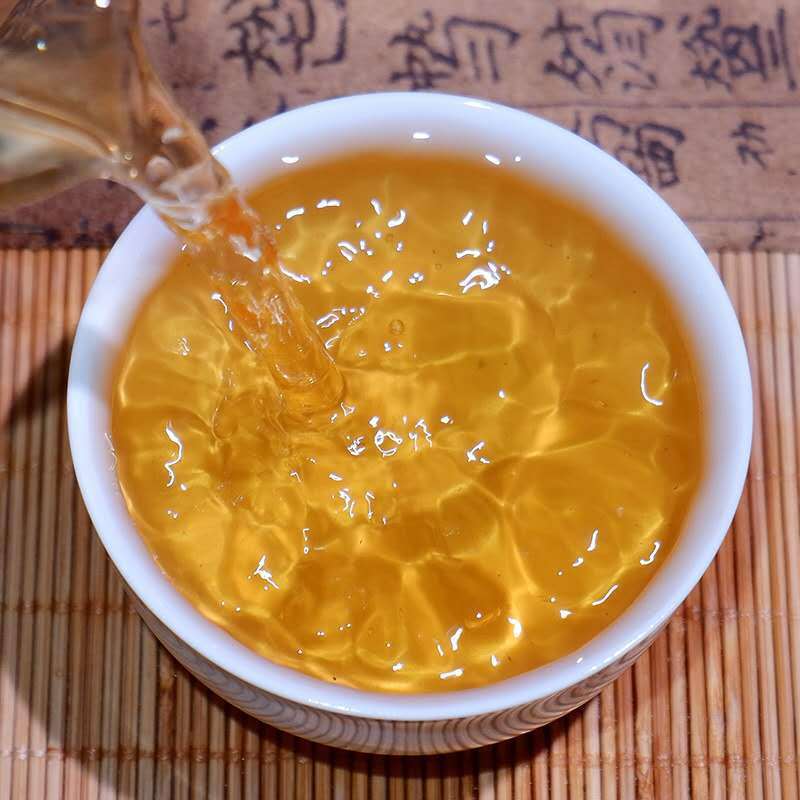 Pu'er Tea Mint Sugar Raw Tea 200g Qizi Cake Ancient Natural Puerh Tea