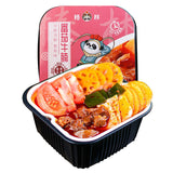 Chunlin Self Heating Hot Pot Beef Tripe Vegetables Fish Balls Fast Hot Pot 400g