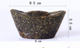 260g Yunnan Pu'er Raw Tea Ornaments Pu'er Tea Sculpture Ornaments Small Elephant