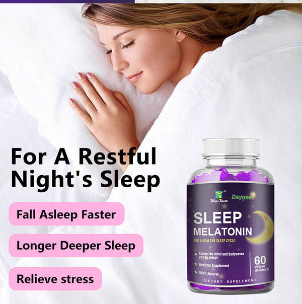 Natural Sleeping Gummies 60 Capsules/bottle