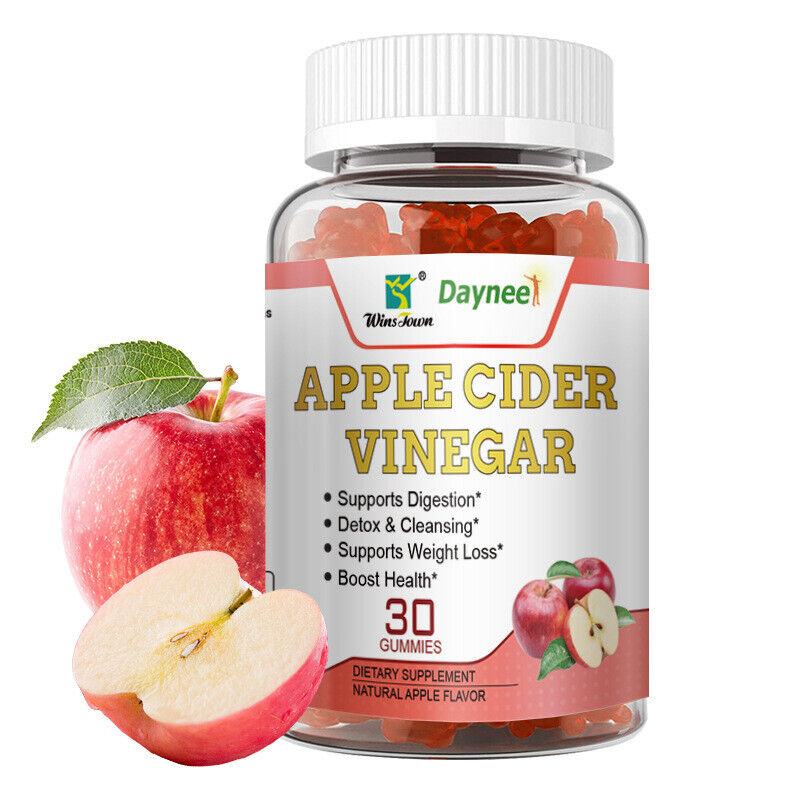 Slim Detox Weight Loss Apple Cider Fit Keto ACV 30 Gummies
