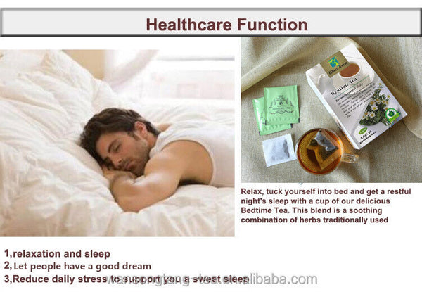 Stress & Anxiety Relief Herbal Tea Sleeping Tea Aid Remedy Relax Detox Tea