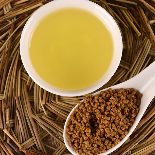 Roasted Tartary Green Tea Loose Leaf Natural Green Food Natural  Buckwheat Tea