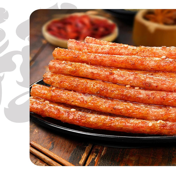Spicy Strip Small Gluten Latiao Snack Food - Chinese Special Vegan Spicy Flavour
