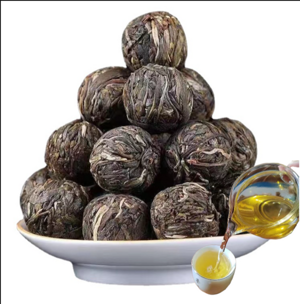 Longzhu Puerh Tea Mint Hetang Pu-erh Tea Raw Tea 500g 7g/pcTea Pu-erh Tea