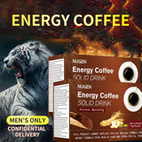 Energy Coffee Solid Drink Ground Black Coffee 10g*10 Packs Health Care