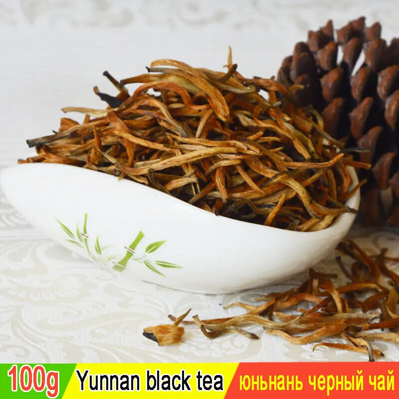 New Fengqing Dian Hong Famous Yunnan Black Tea, Organic Tea Dianhong 100g Main image