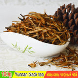 New Fengqing Dian Hong Famous Yunnan Black Tea, Organic Tea Dianhong 100g