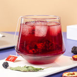 Sour Plum Herbal Tea Tangerine Rose Mulberry Mint Osmanthus Healthy Blend