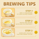 Asian Instant Corn Soup Powder 1200g - Ideal for Breakfast Congee & Fast Food