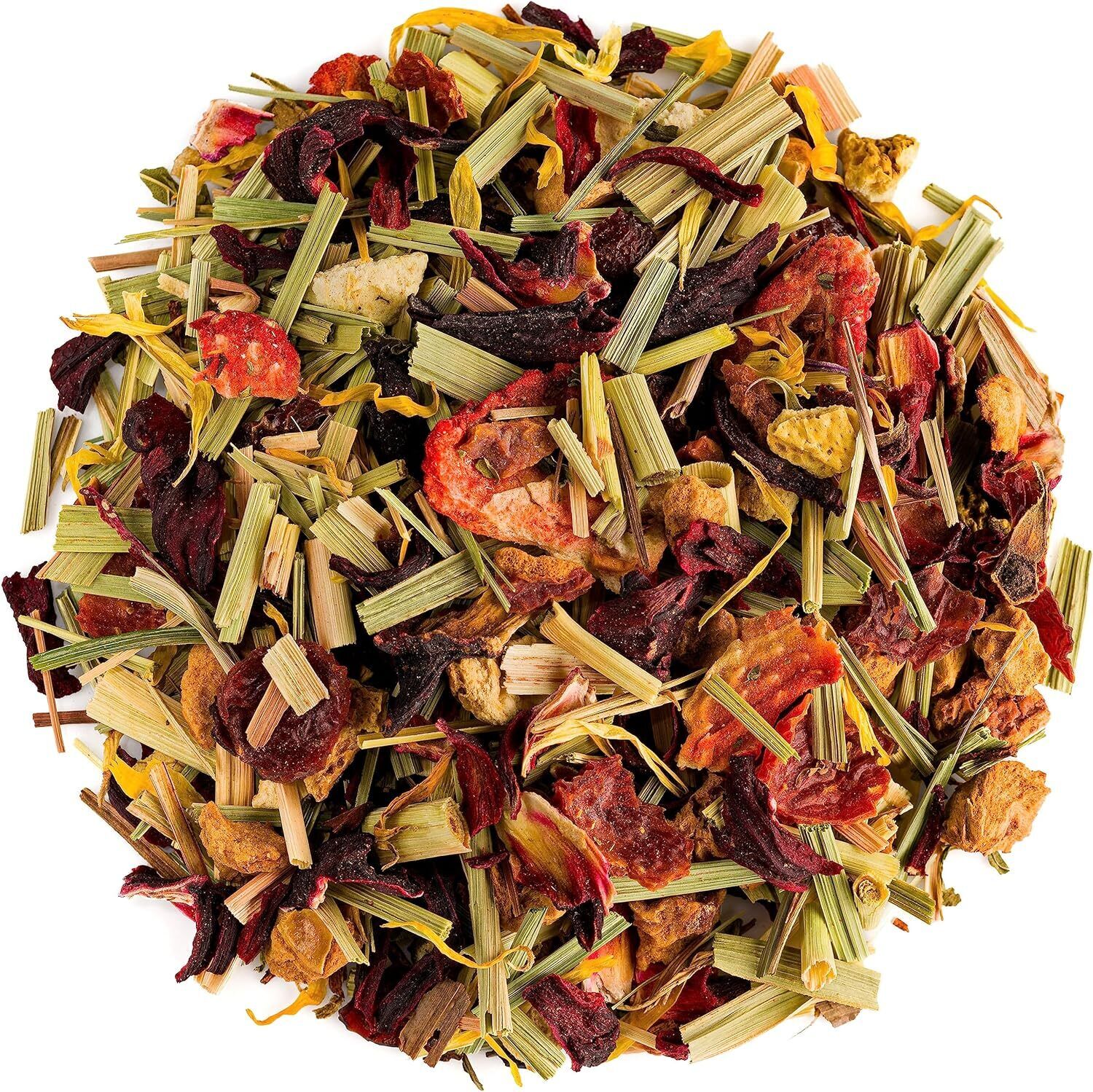 Red Berry Organic Fruit Tea - Fruit Tea Tisane - Fruity Herbal Infusion 200g Main image