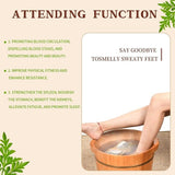 Ginger Mugwort Foot Soak 30 Pack 900g Natural Herbal Spa Premium Blend