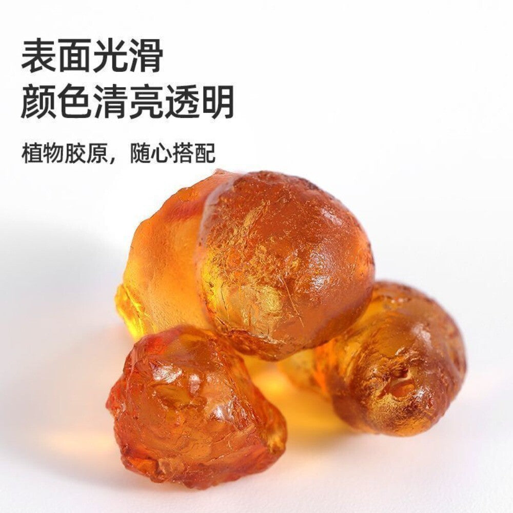 Yunnan Wild Peach Gum 200g Premium Natural Beauty Health Herbal Supplement