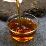 2019Year Collection Ripe Puer Tea,Traditional Handmade Old Tree Shu Puer Tea200g