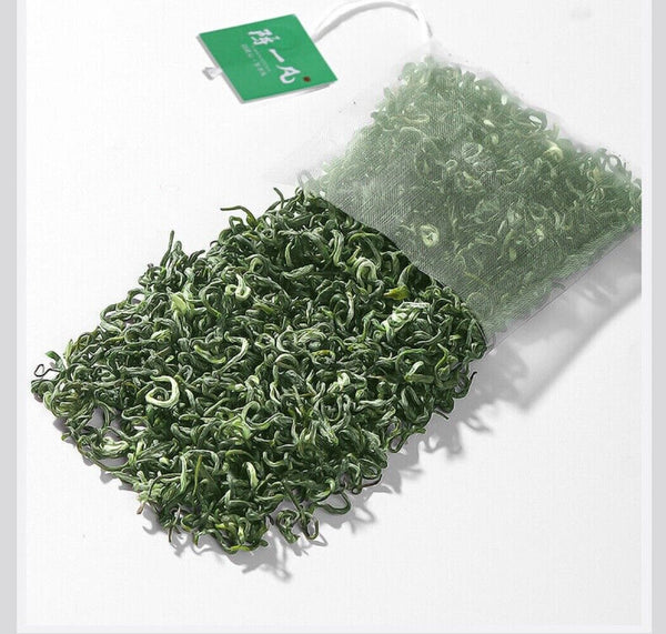 2025 Mingqian Biluochun Green Tea Flower Fruit Fragrance Tea Bags Premium