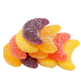 500g New Year Snack Bulk Orange Slice Gummies Fruit Flavor Mixed Soft Candy