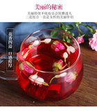 Dried Rose Tea Jasmine Rosella Health Tea Three-flower Combination Scented Tea