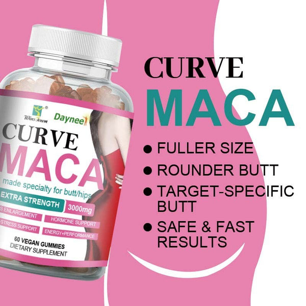 Curve Maca Gummies Butt Enhancement Gummy 3g* 60 pcs/bottle