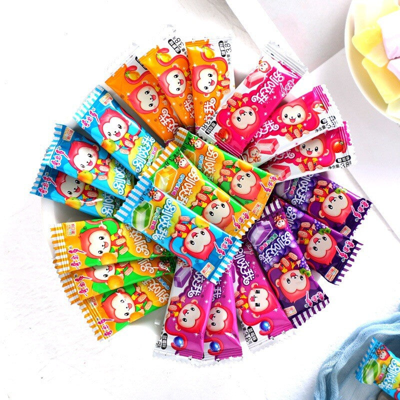 Don't Bite Me Gummies Assorted Fruit Flavors Retro Snack Bulk