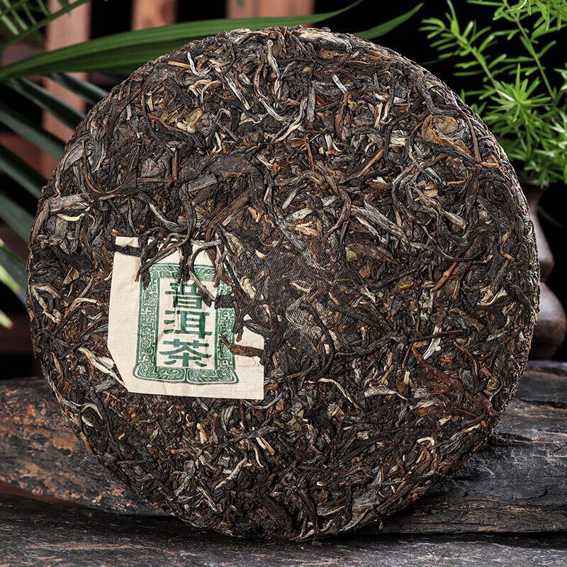 Yunnan Jingmai Mountain 357g Rich & Full-Bodied Pu'er Raw Tea Cake