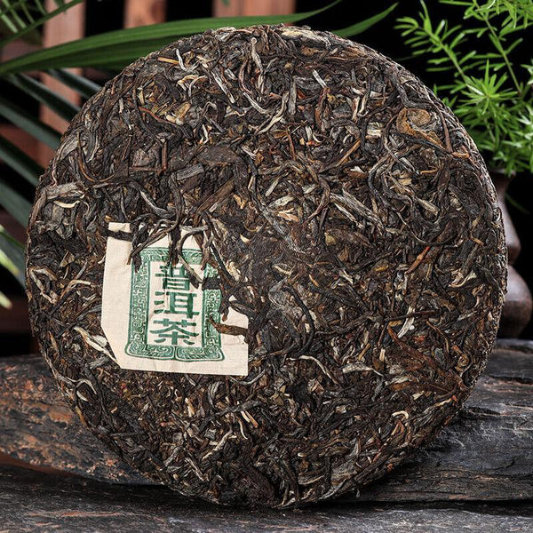 Yunnan Jingmai Mountain 357g Rich & Full-Bodied Pu'er Raw Tea Cake