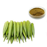 250g Organic Okra Extract Powder 10:1 Natural High quality Qiu Kui
